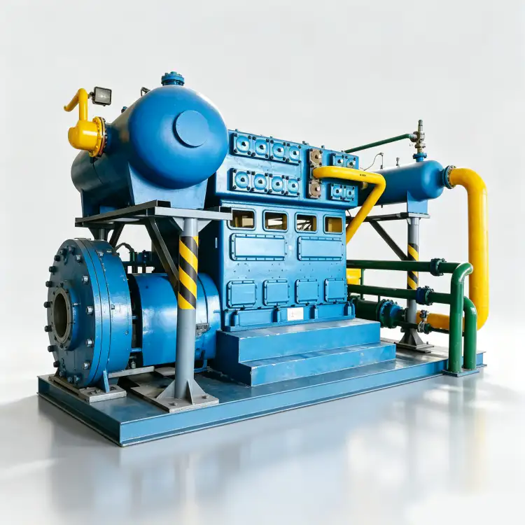 DW-130/8 nitrogen compressor ultra high capacity two stage piston assembly
