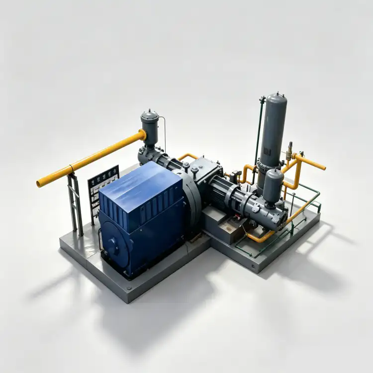 LW-18/12 nitrogen compressor high pressure two stage piston design