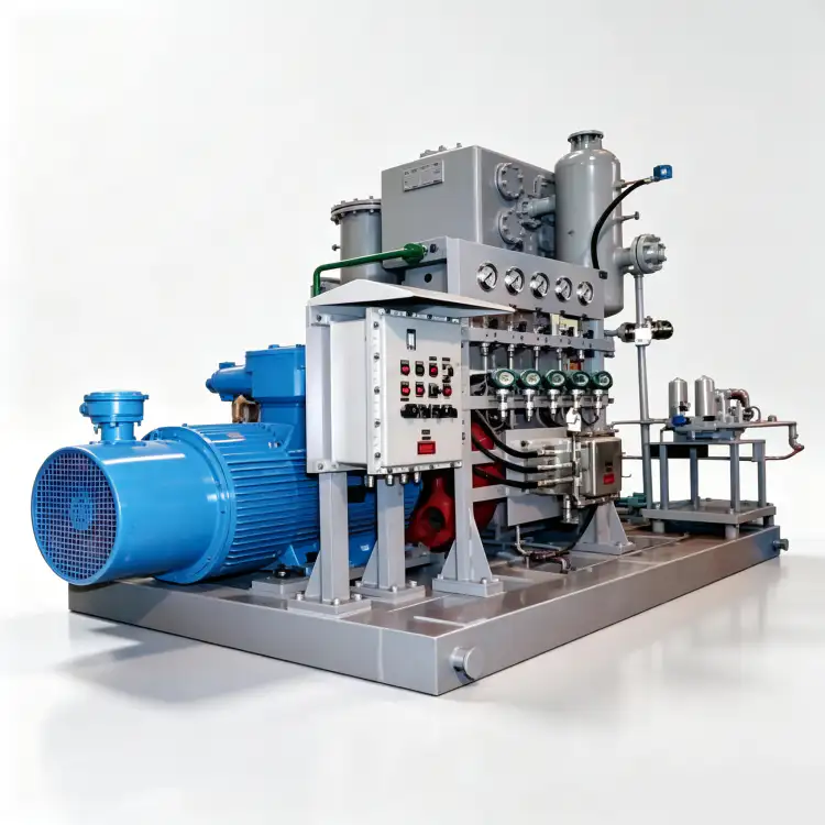 ZW Series N2 Compressor - Compact High-Pressure Oil-Free Nitrogen Compressor