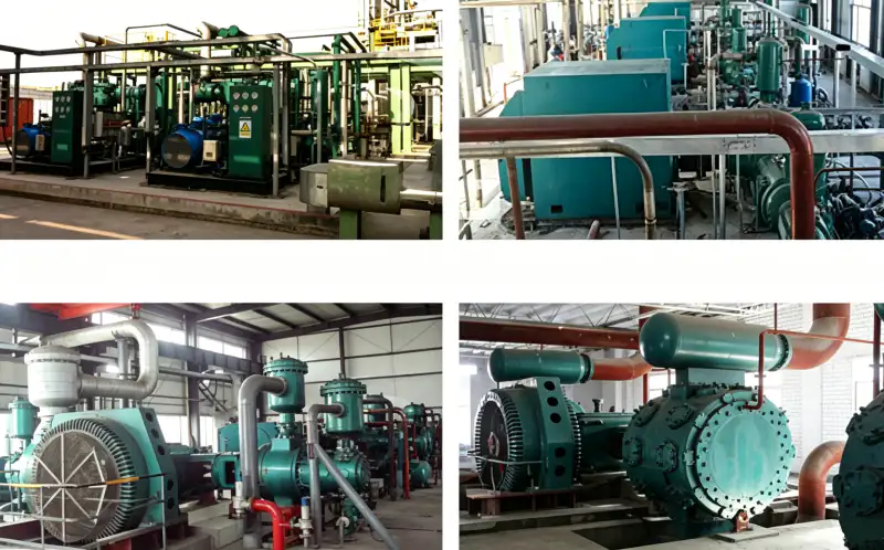 Compressor Unit at Client Site - On-Site Installation